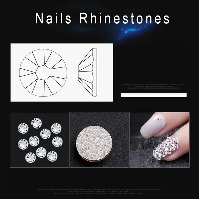 Swarovsky Nail Art Rhinestone Crystal: Add a Touch of Glamour to Your Nail Designs