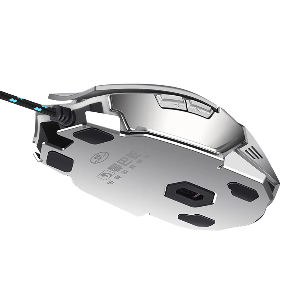 OMESHIN подходит для M312 2400 точек/дюйм Профессиональный 6-ключ макро программирования светодиодный Мышь линия механические подсветка игровой коврик для мыши