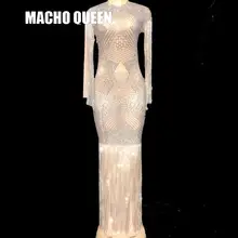 Платье для выпускного вечера из сетчатой ткани, стразы, сексуальное платье в пол, платье для выпускного вечера, платья для дня рождения