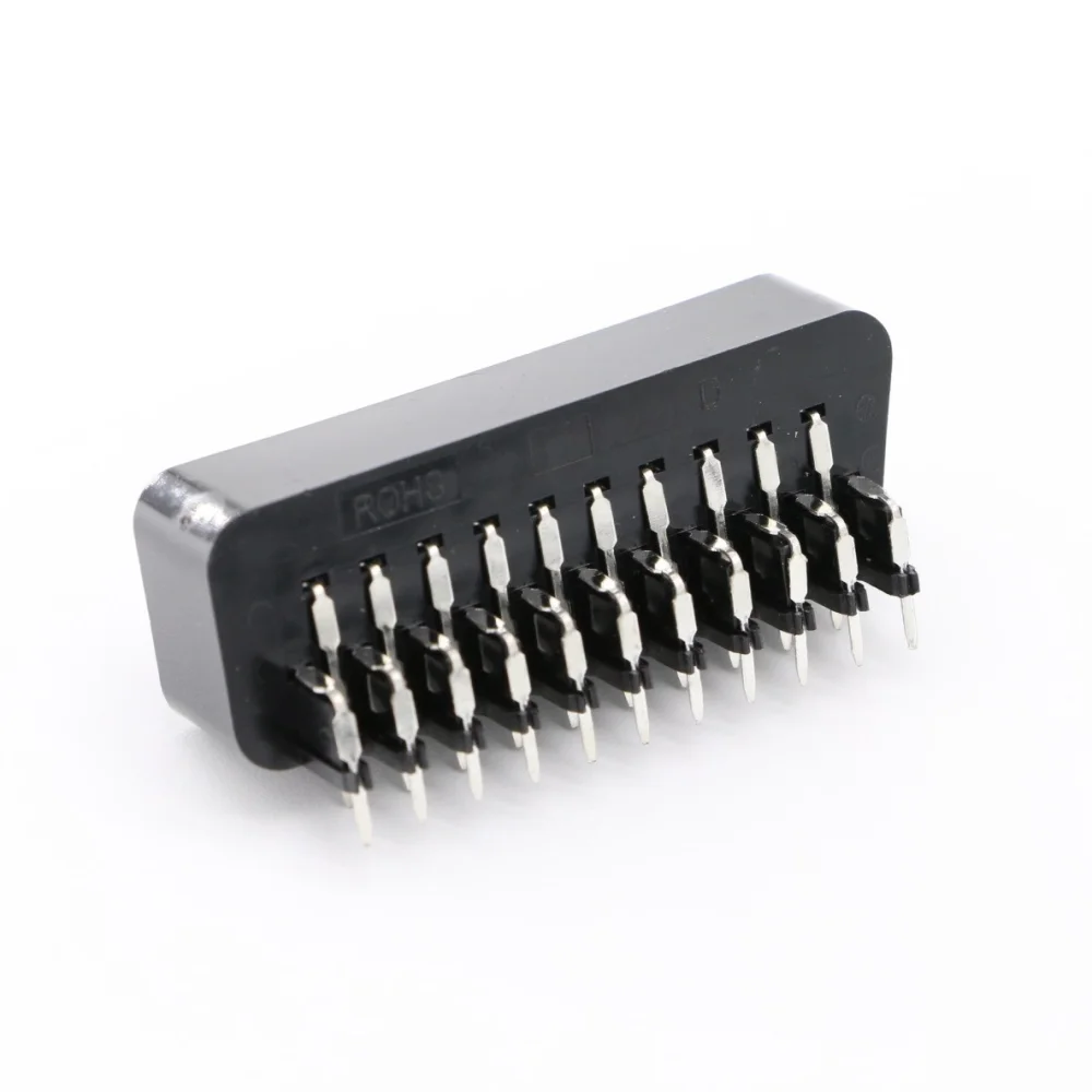 10 шт. CS-108 21Pin никелированный женский SCART разъем