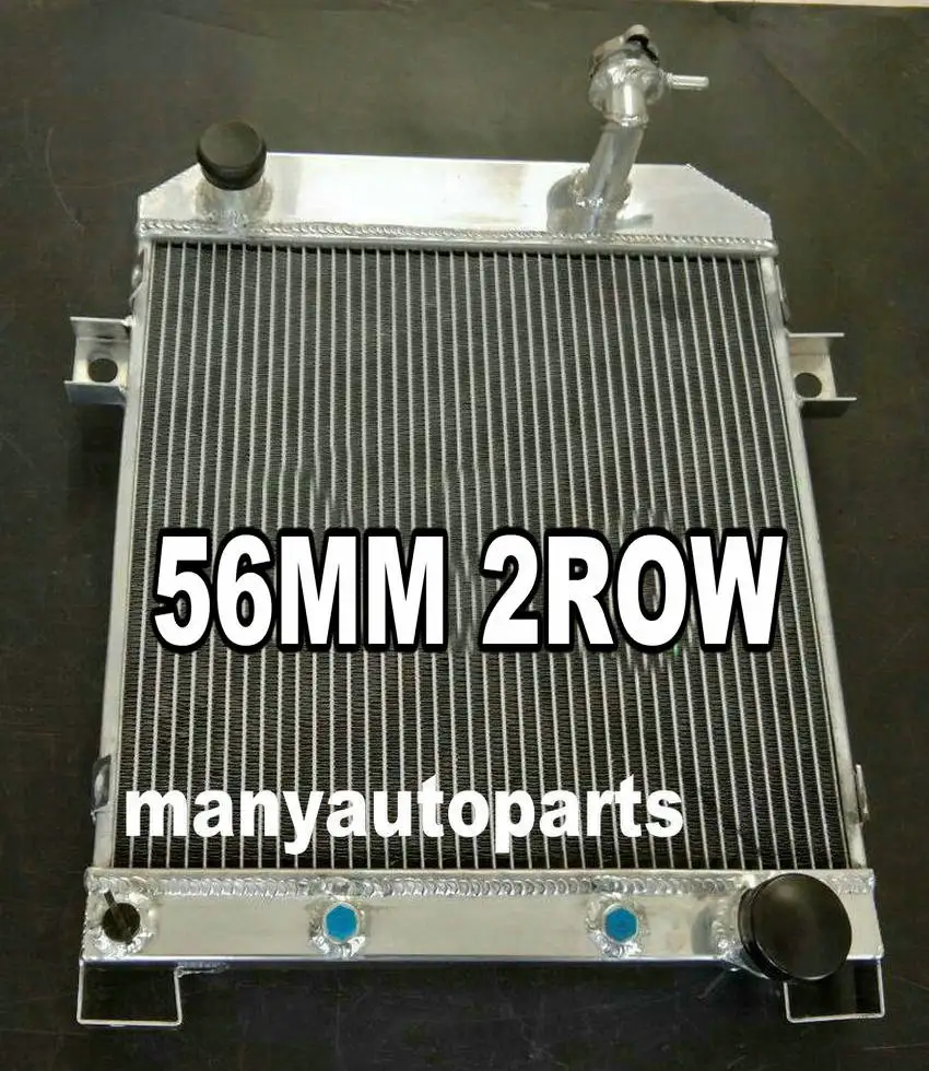 Для JAGUAR MARK 2 MK2 MK II DAIMLER 2,5 V8; V8-250 на алюминиевом радиаторе 56 мм