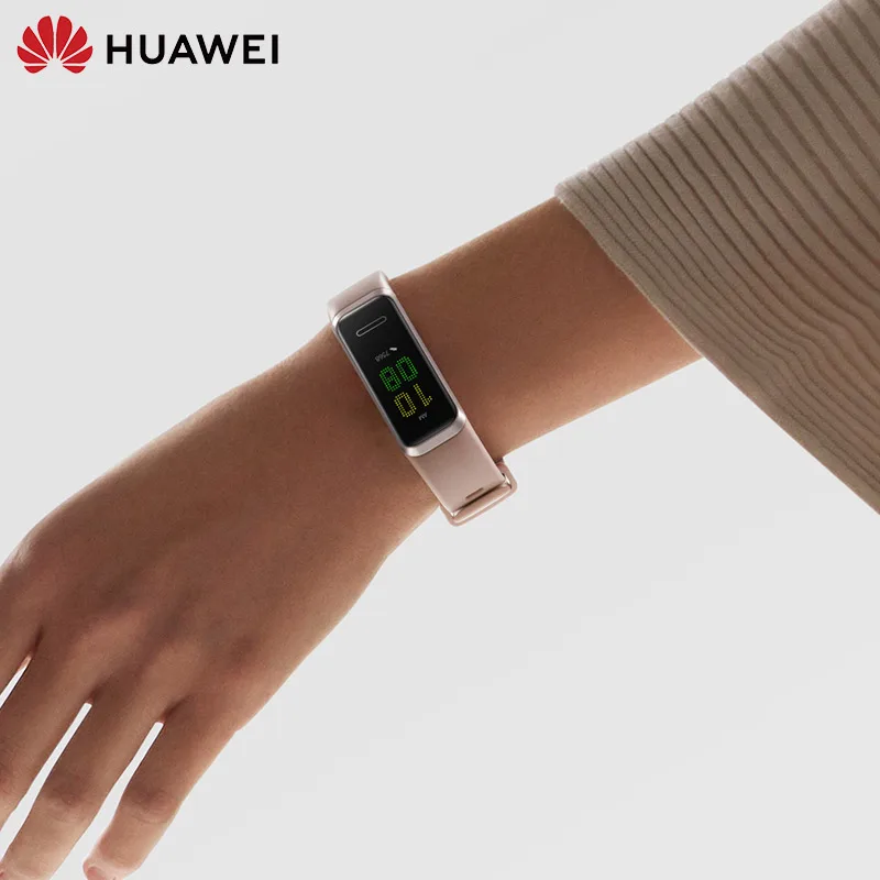 huawei Honor Band 4, умный экран, Bluetooth, шагомер, для плавания, водонепроницаемый, пульс, мониторинг здорового сна, кровяное давление