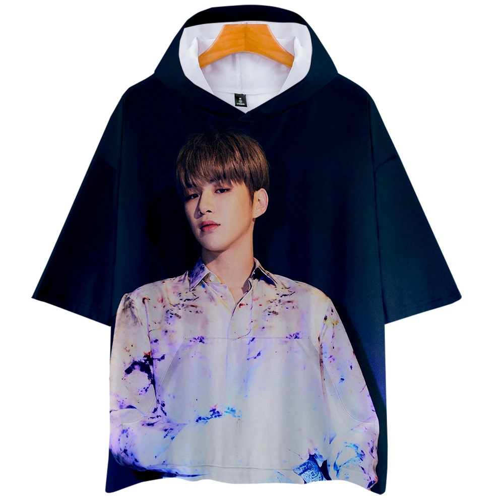 WANNA ONE Kang danel/толстовки с 3D принтом KpopT рубашка осенне летнее пальто для мужчин и