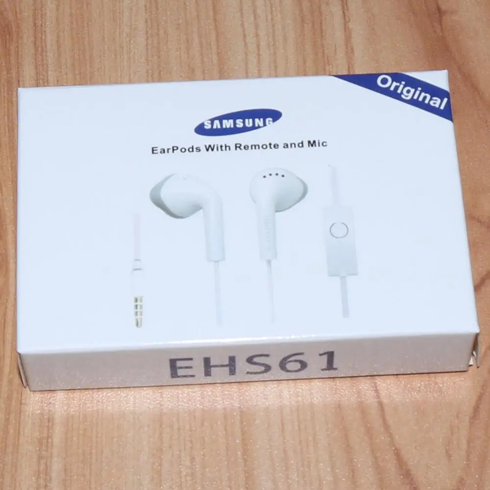 SAMSUNG in ear Earphone EHS61 Wired with Microphone for Samsung S5830 S7562 for xiaomi earpiece for HUAWEI smart phone earphones wireless earphones Earphones & Headphones