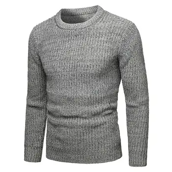 

New men's thermal sweater garden neck turtleneck casual undercoat sweater