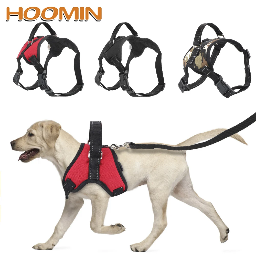 HOOMIN сверхмощный жилет-ошейник для собак среднего и крупного размера