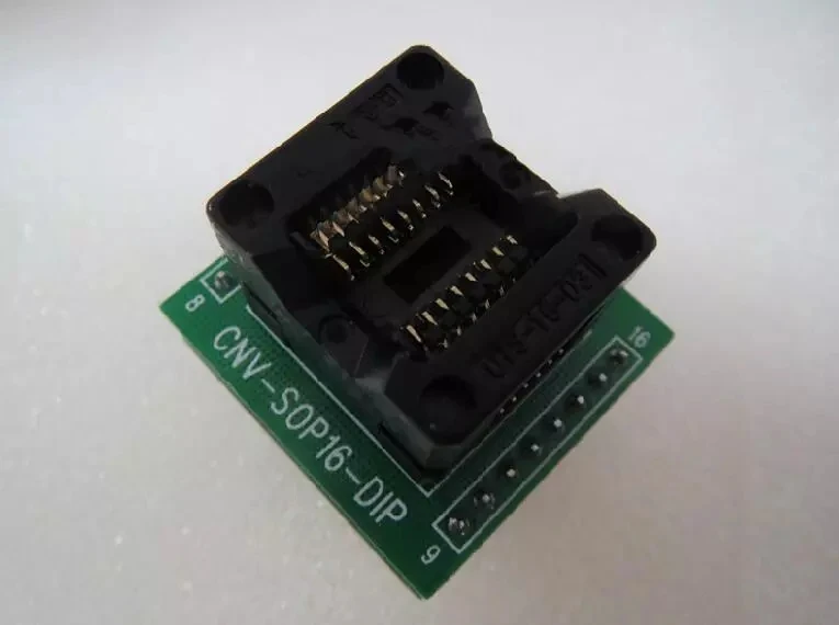 Оригинальное тестовое сиденье ENPLAS IC SOP16 DIP16 SOP8 SOIC8 SOIC16 PIN16 переходник для горения
