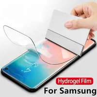 Hydrogel Film Screenprotector für Samsung a80 a70 a50 s10 s10e s8 s9 plus hinweis 10 plus Bildschirm Schutz Ecran vitre