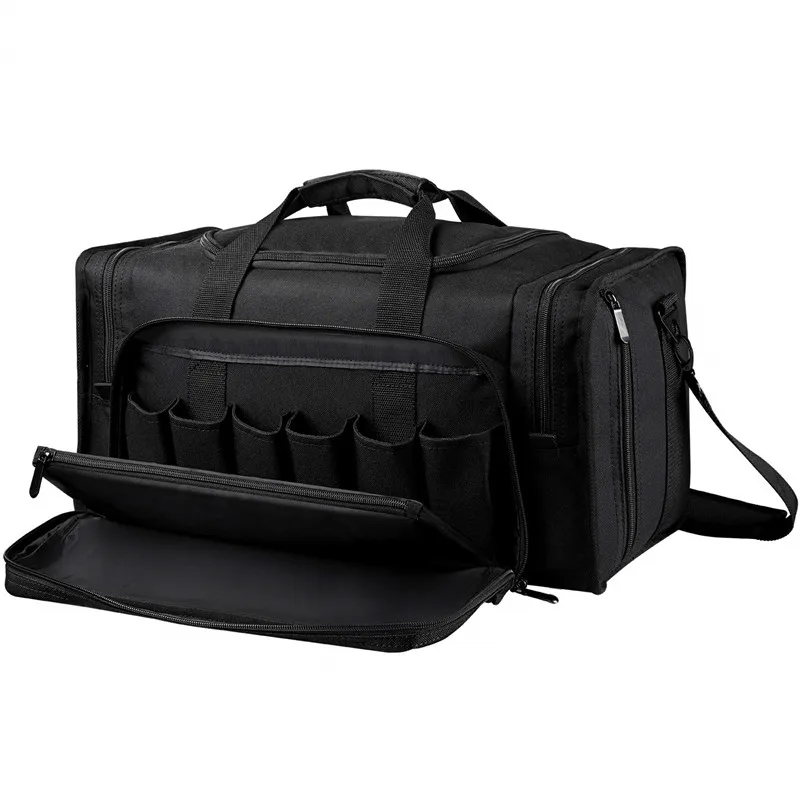 

SoarOwl Range tactical Gun Bag Shooting Series Package Outdoor Multi-function Tactical Package Military Lockable Zipper Nylon