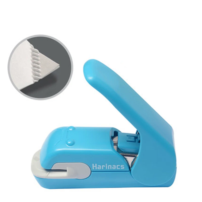 MPH105 blue KOKUYO штапель-без скоб степлер Harinacs пресс SLN-MSH/MPH тиснение без необходимости Безопасный и экологически чистый для офиса, студентов - Цвет: MPH105 blue