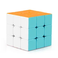 Магический кубик 3х3х3, красочные Stickerless головоломки игрушки для детей, взрослых, профессиональный Скорость куб высокое качество подарок база