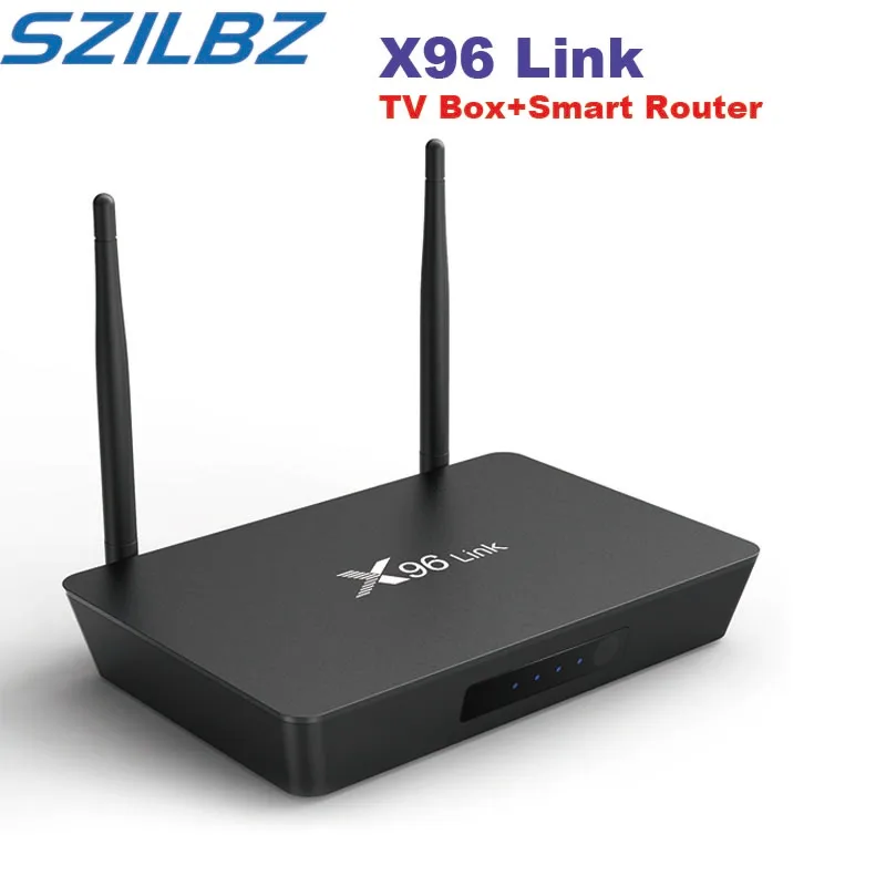 ТВ приставка X96 Link Android Amlogic 2 ГБ 16 ГБ с функцией маршрутизатора sirflower SF16A18 2*100 м LAN порт Отт бокс|ТВ-приставки и медиаплееры| | АлиЭкспресс