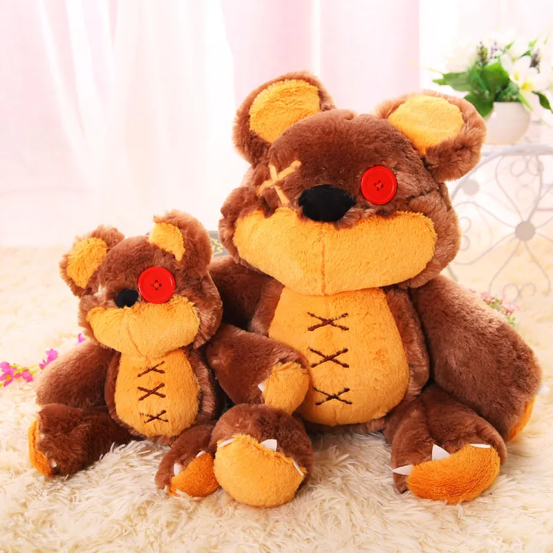 New Stuffed Bear Doll Tibbers Annie Toy 12” In WACKY TOYS LOL BEAR 