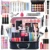 POPFEEL All In One Makeup Kit(Тени Для Век, ЛиГлосс,Губная Помада,Кисти,Брови,Консилер)Косметичка для Красоты