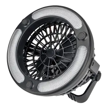 

18 LED Fan Light High Brightness Portable Energy-saving Outdoor Emergency Lights 360 Degree Rotating Camping Tent Lamp