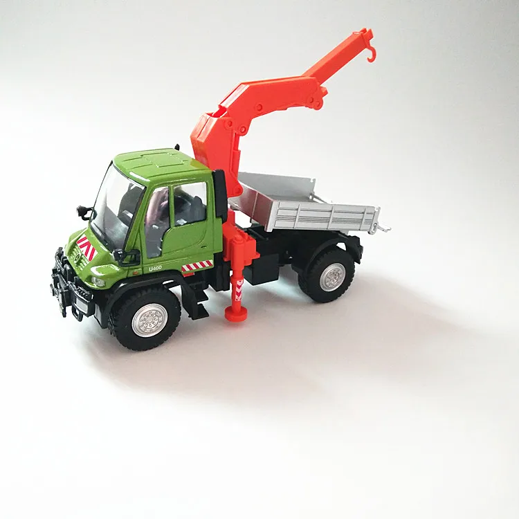 Прямая с фабрики 1: 43 масштабная модель tomy tomica mercedes Unimog грузовики с бумом внедорожные грузовики для детей мальчиков Рождественский подарок