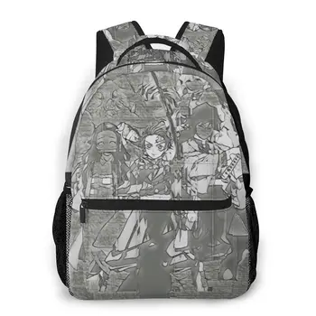 

Demon Slayer Blade New Pattern knapsack Kimetsu no Yaiba Teens Books Backpack