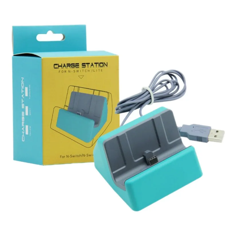 Универсальный USB-type C штекер геймпад зарядное устройство Подставка для nintendo Switch/Lite игровая консоль Зарядная база игровые аксессуары