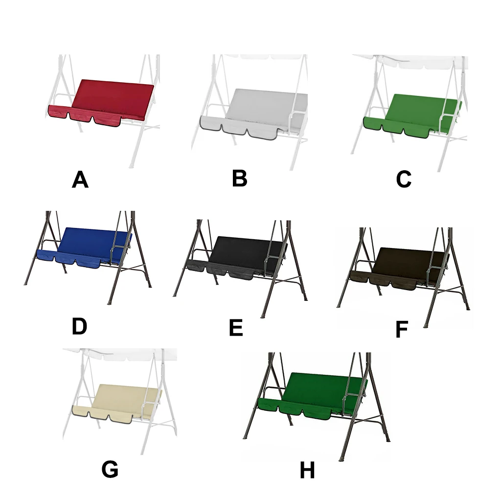Swing Chair Cover Outdoor Garden Swing Chair Waterproof Dustproof Protector Seat Cover Grey Swing Cover