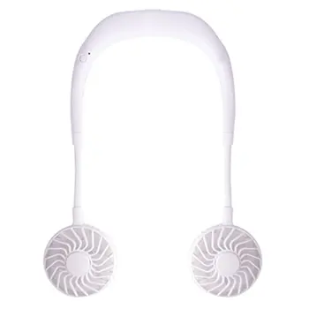 

Portable Lazy Sports Halter Fan Mini Hanging Neck Fan USB Rechargeable Cover Halter Sports Fan Air Cooler Outdoor