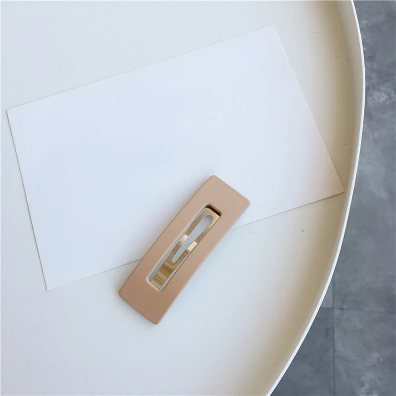 Cute Glitter Hairpins Snap Hair Clip for Girls Hair Pins Unique Women's Gift BB Hair Clip Candy Color Hair Accessories Dropship