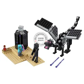 

My World The End Battle Ender Dragon Building Brick 2115 Models Boys DIY Education Toys Boys Xmas Gift