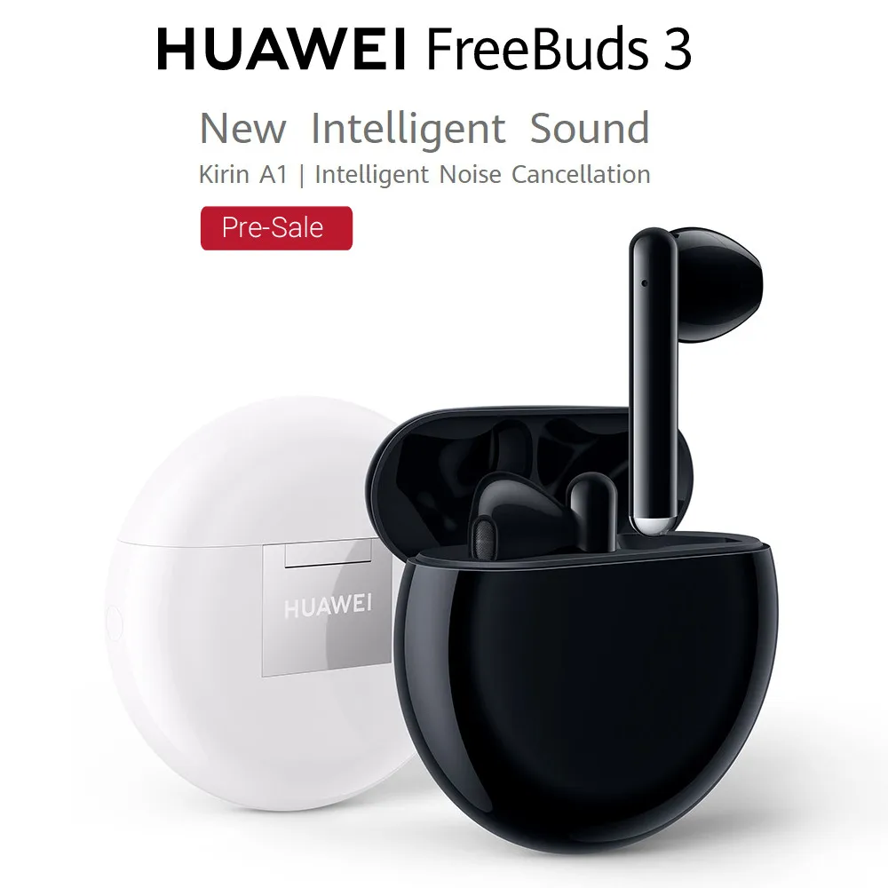 Новейшие беспроводные наушники huawei Freebuds 3 TWS Bluetooth наушники с активным шумоподавлением Bluetooth 5,1 управление нажатием freebuds3