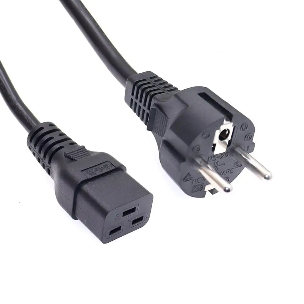 Iec C19 C20 Power Cord  Cable Power Iec C20 - Cee7/7 European - Aliexpress