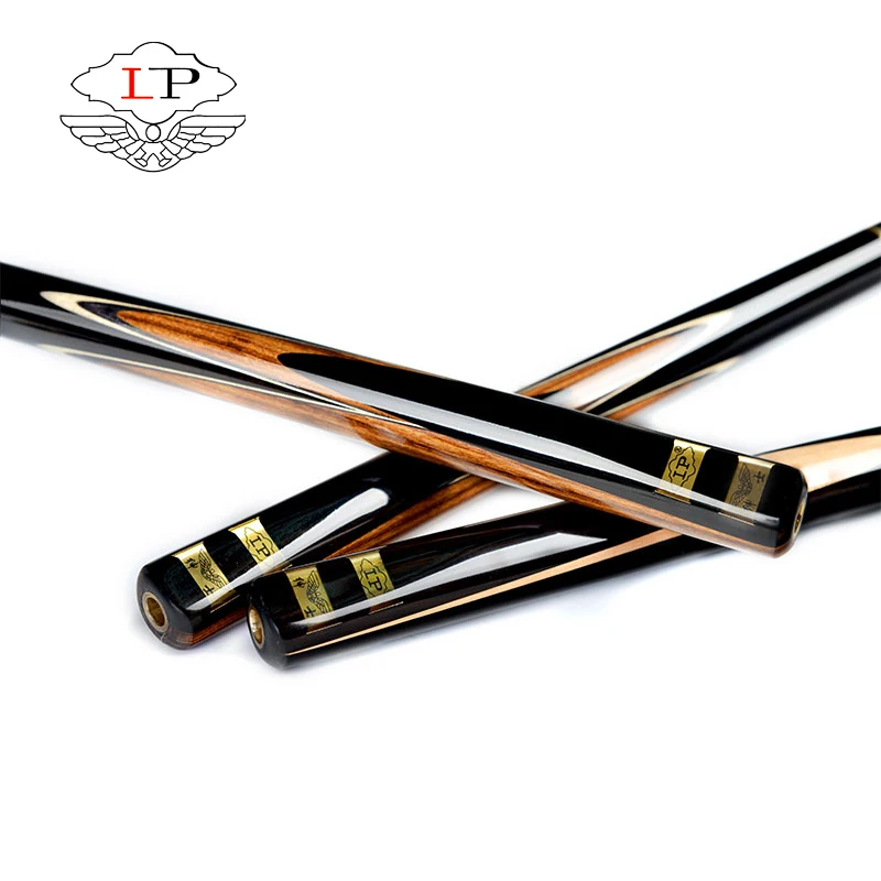 

LP Snooker cue stick gentleman series Billiard pool cue 10mm tip China's long-standing brand imports of ash 3/4 joint inlay butt