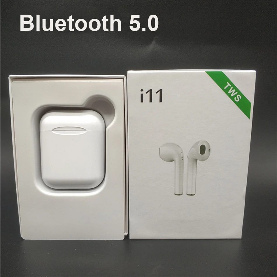 I11 tws беспроводные наушники Bluetooth 5,0 стерео 3D наушники i7s i9s TWS мини наушники гарнитура для iPhone samsung Xiaomi huawei LG