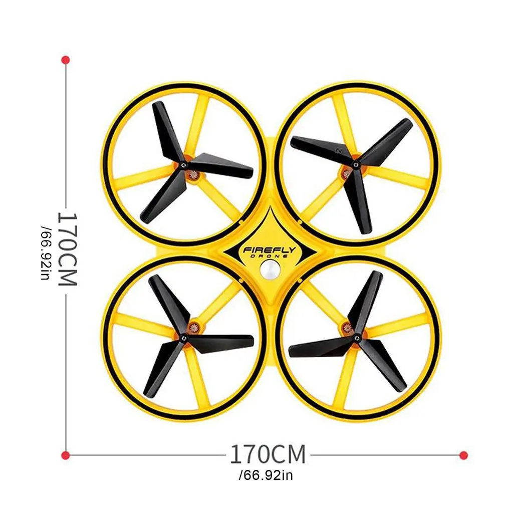 Интерактивный индукционный Дрон игрушки Квадрокоптер светодиодный светильник RTF БПЛА, самолет умные часы дистанционное управление НЛО