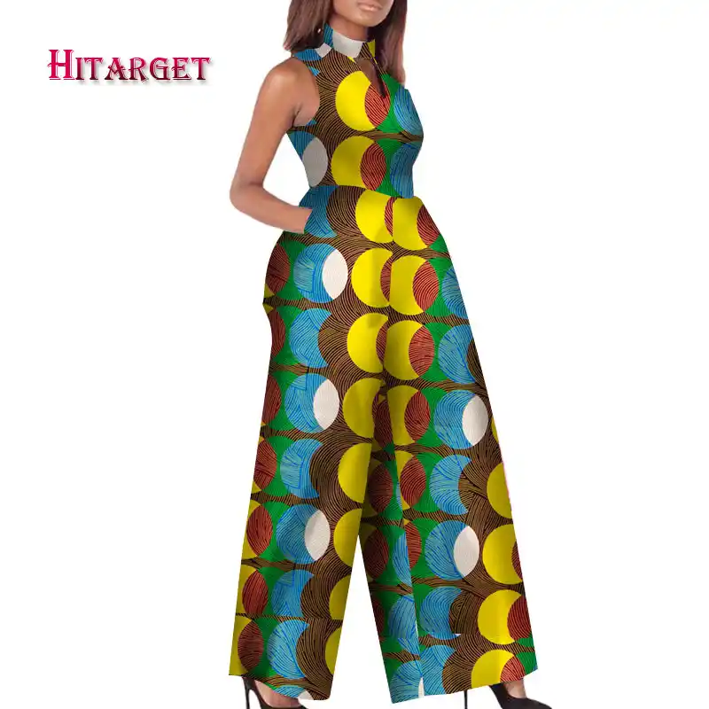 african fabric jumpsuit