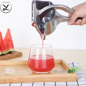 

304 stainless steel Household Manual Juicer Small Juicer Pressed Lemon Juice Squeezed Fruit Machine Lemon Clip Artifact Juicer