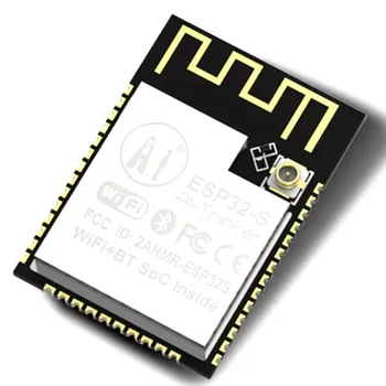 

Original ESP32 WiFi+Bluetooth Module ESP-32 Serial to WiFi Dual Antenna Module ESP32-S module 2.4G Wifi +BT/BLE SoC FC CE 32Mbit