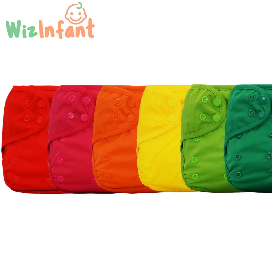WizInfant6pcsSetOnesizeBabyClothDiaperCoverWithorWithout