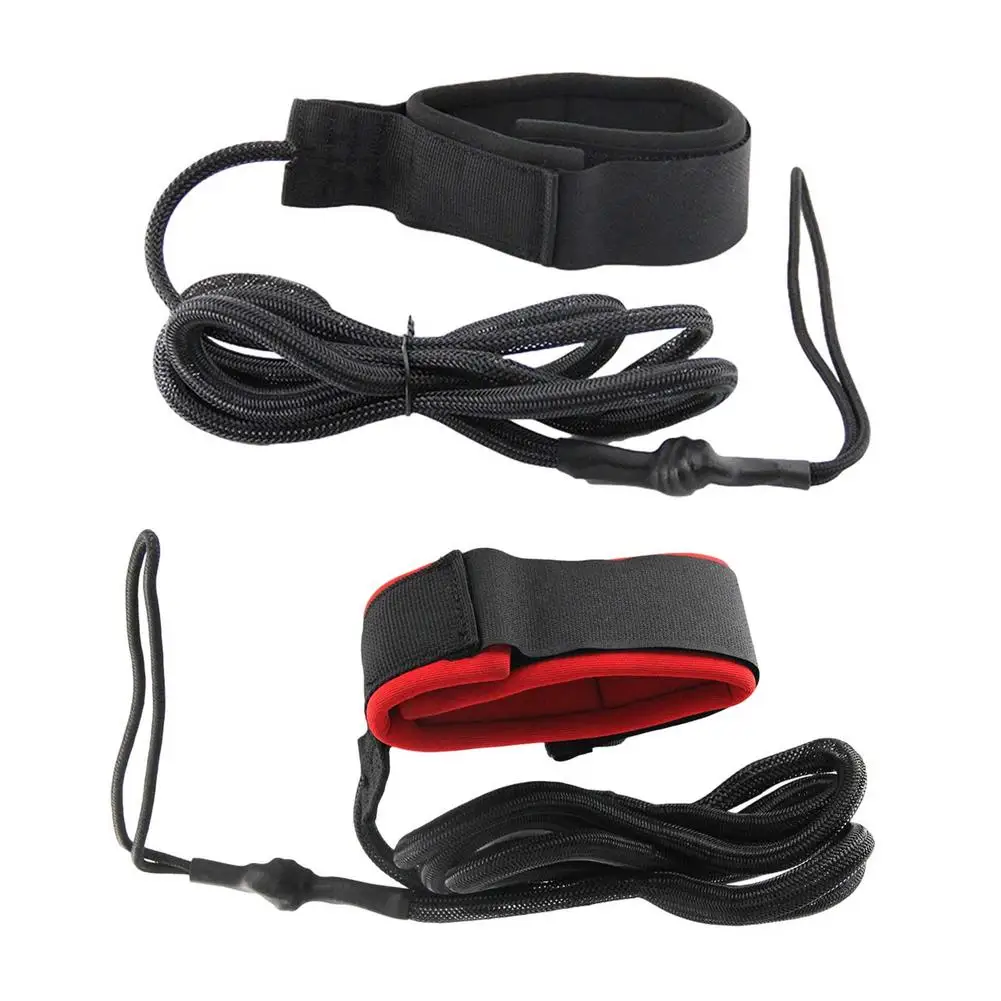 Surfboard Leash Surfboard Foot Rope Adjustable Safety Ankle Cuff Surfing Board Rope Leg Foot Leash Sup For Stand Up Paddle Accessories 85.83inch