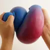 Hot Sale Decompression Vent Ball Color-changing Ball Soft Rubber Squeeze Rebound Flour Pinch Music Adult Color Tpr Toy 1