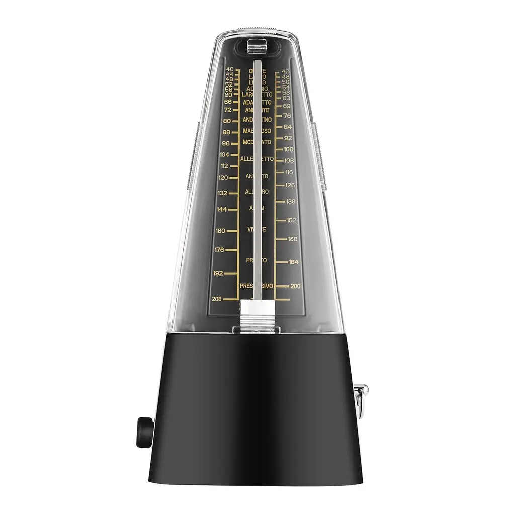 

OUTAD Traditional Wind Up Mechanical Metronome for Piano Guitar Bass Drum Violin Musical Instruments Musicians