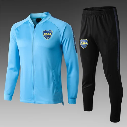 19 20 Новинка Boca Juniors Ривер Плейт спортивный костюм зимний тренировочный костюм Ривер Плейт футбольный костюм футбольный Джерси рубашка на молнии dhl - Цвет: shirt