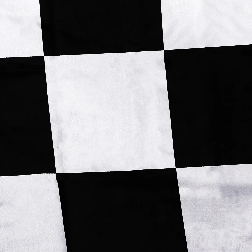 Checkered Flag Black White Racing Flag Polyester Plastic Starting End Flag Gift 2020 new arrival 