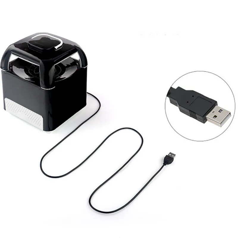 Бытовой USB ингалятор для комаров, волшебный куб, дизайн, безопасный Репеллент, инструмент для убийцы, фотокаталитический светильник, ночник, бесшумный инструмент для комаров