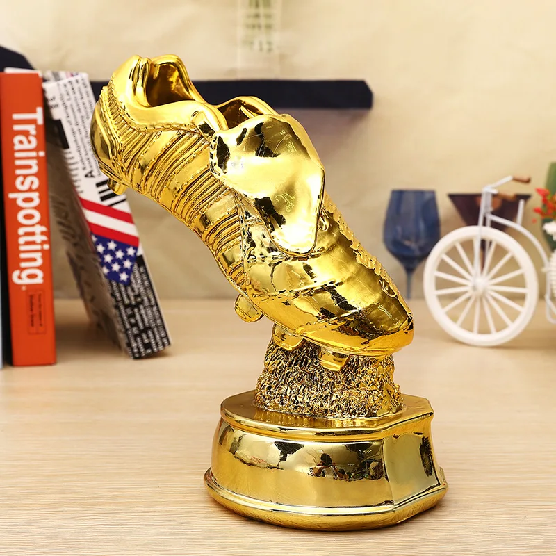

Goalscorer Golden Boot Cup Home Decoration Football Tournament Prizes Crafts Decoration Custom Supply