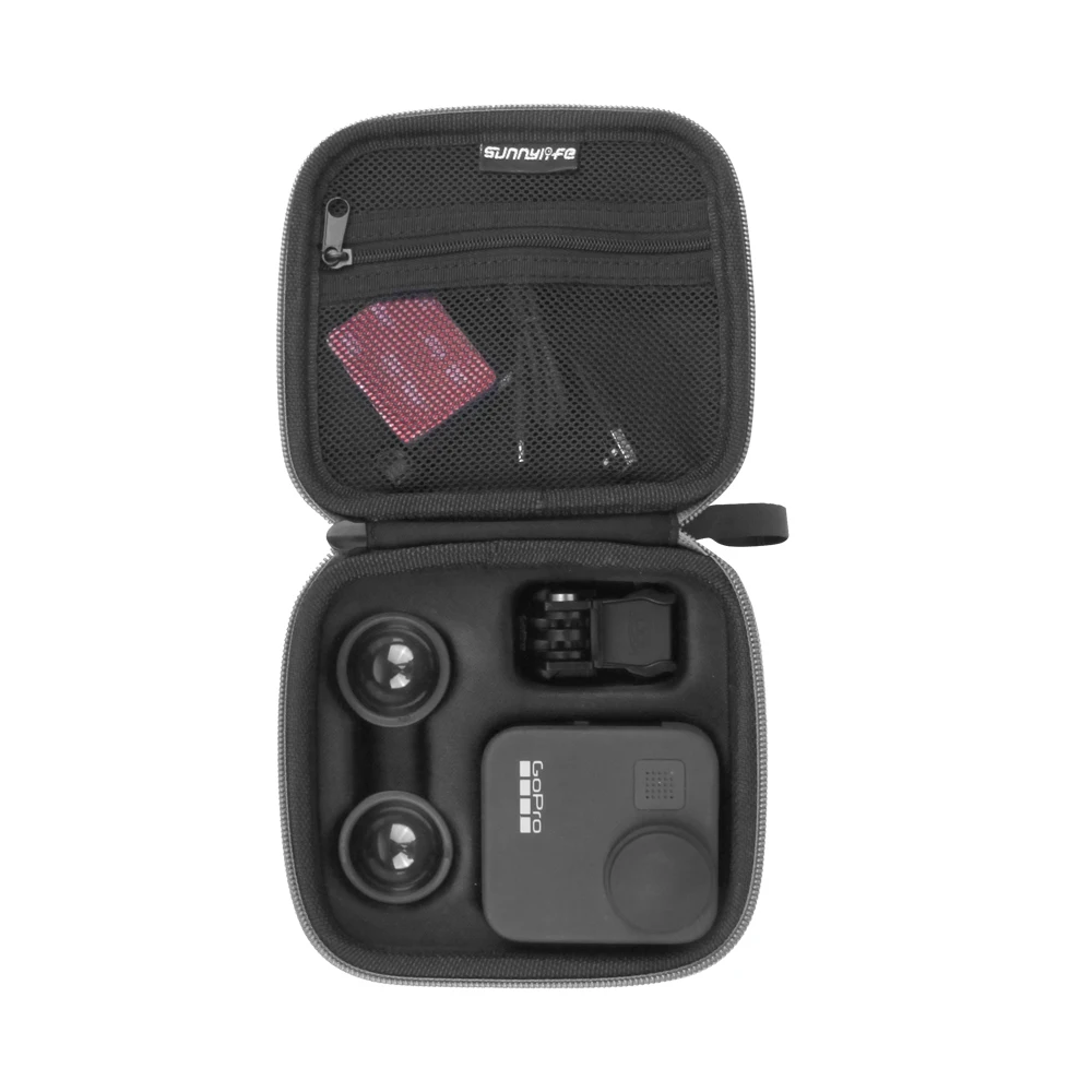 Sunnylife Портативный чехол для переноски сумка для хранения для GoPro MAX аксессуары для спортивной камеры