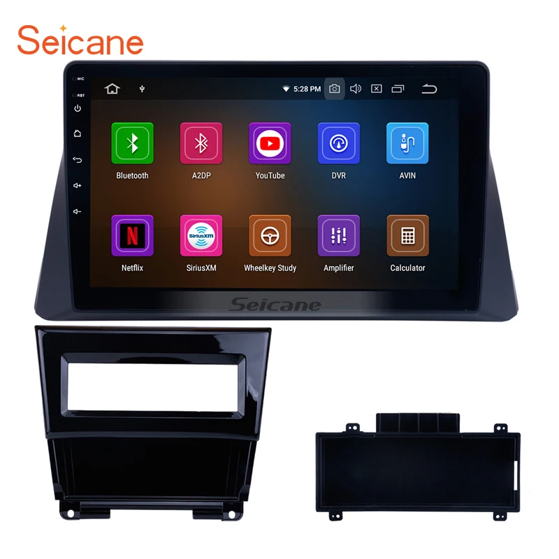 Seicane 10,1 дюйма Android 9,0 gps навигации радио для 2008-2013 Honda Accord 8 авто блок плеер Поддержка Bluetooth OBD2