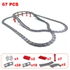 Rail Transport Big Size Building Blocks Creative Track Accessories Assemble Toys For Children Bricks Compatible City Train Set 5