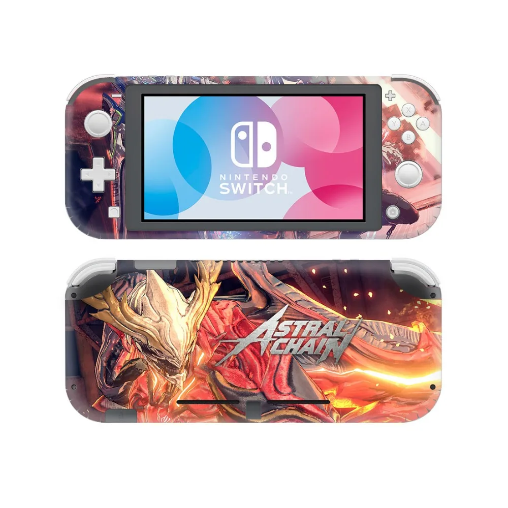 Астральная цепочка наклейка на кожу для nintendo Switch Lite консоль и контроллер протектор Joy-con NAND переключатель Lite наклейка на кожу