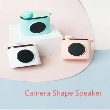 

New Retro Portable Bluetooth Speaker Mini Wireless Bluetooth Speaker Rotate button for Travel Music Player Surround HiFi Sound
