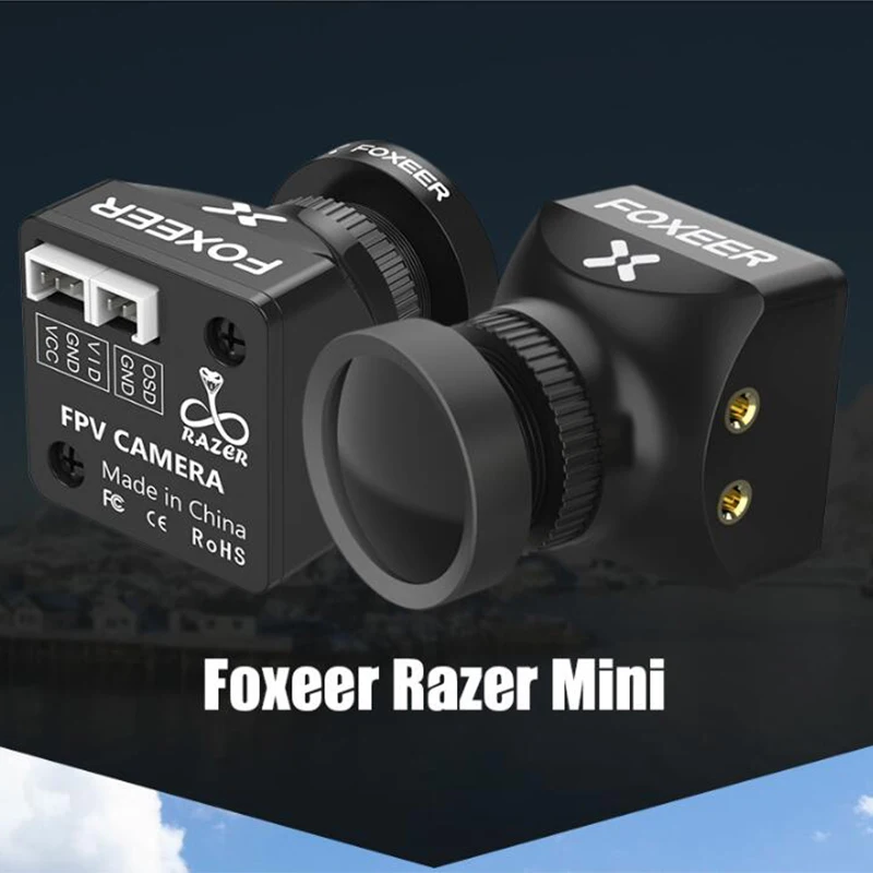 Foxeer Razer Mini Standard Спортивная камера 1200TVL FPV PAL NTSC переключаемая 4ms задержка для