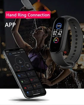 

M5 Smart Watch Smart Wristband Sports Fitness Activity Tracking Pedometer 2020 Latest Waterproof And Sweatproof App Control