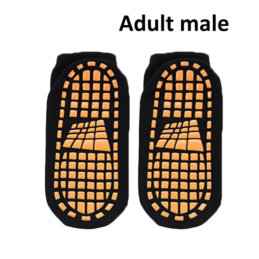 1 пара Дети полиэстер, а также для детей более старшего возраста хлопковые нескользящие носки для батута взрослых Удобная Одежда Фитнес, Йога, пилатес спортивные носки - Цвет: 5